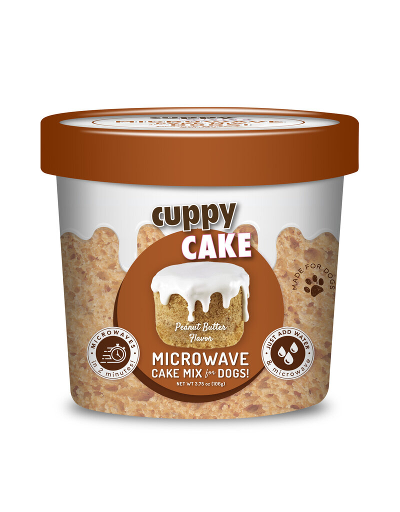 Puppy Cake LLC Puppy Cake Cuppy Cake | Peanut Butter Cake Mix 3.75  oz