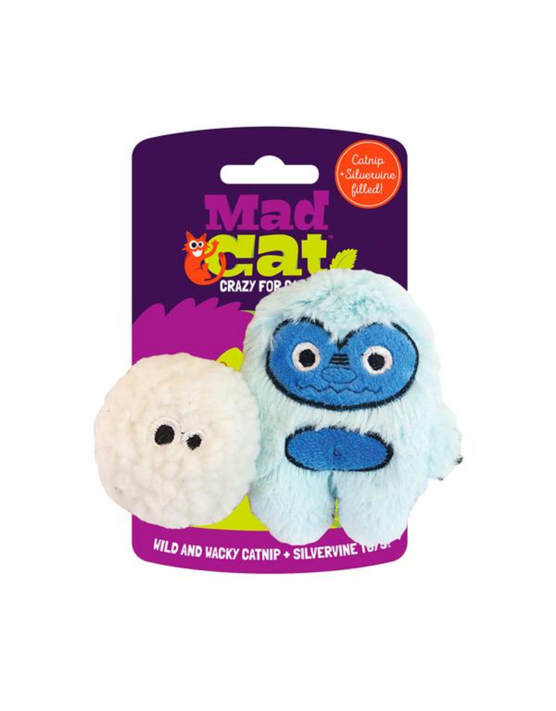 Mad Cat Mad Cat Catnip Toys | Yowlin Yeti 2 pk