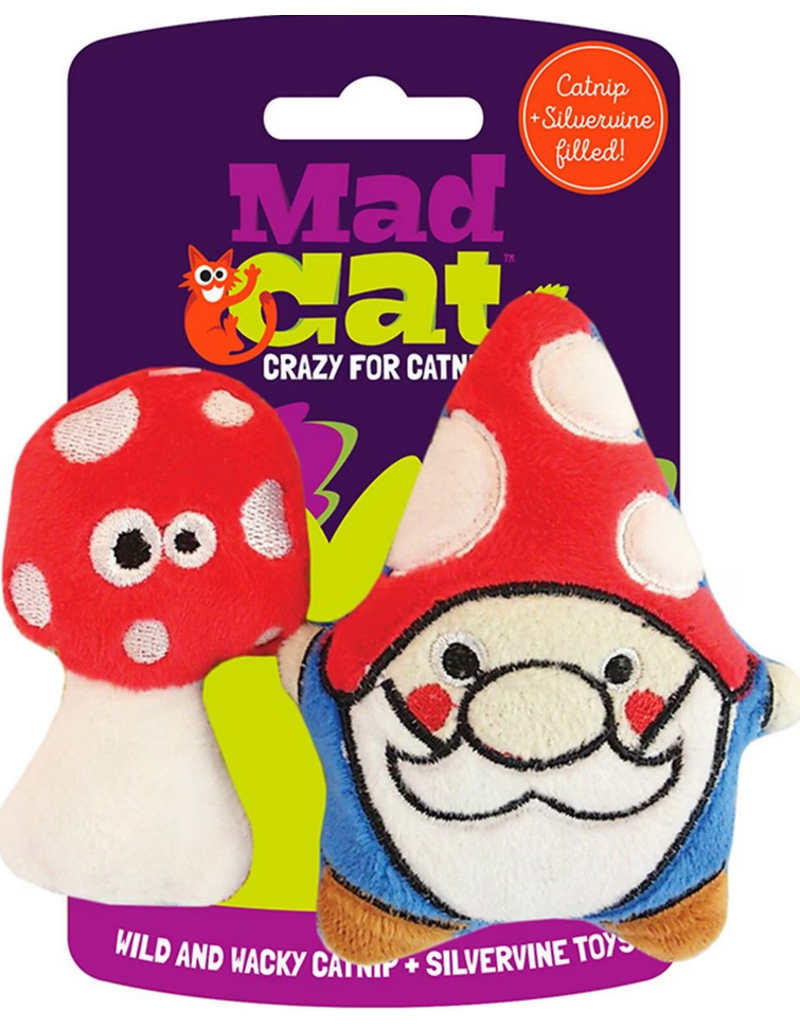 Mad Cat Mad Cat Catnip Toys | Gnome Sweet Gnome 2 pk