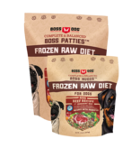 Boss Dog Brand Boss Dog Frozen Raw Dog Food | Beef Patties 6 lb (*Frozen Products for Local Delivery or In-Store Pickup Only. *)