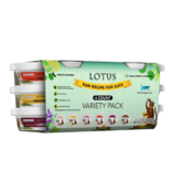 Lotus Natural Pet Food Lotus Frozen Raw Cat Food | Variety Pack 3.75 oz 6 pk (*Frozen Products for Local Delivery or In-Store Pickup Only. *)