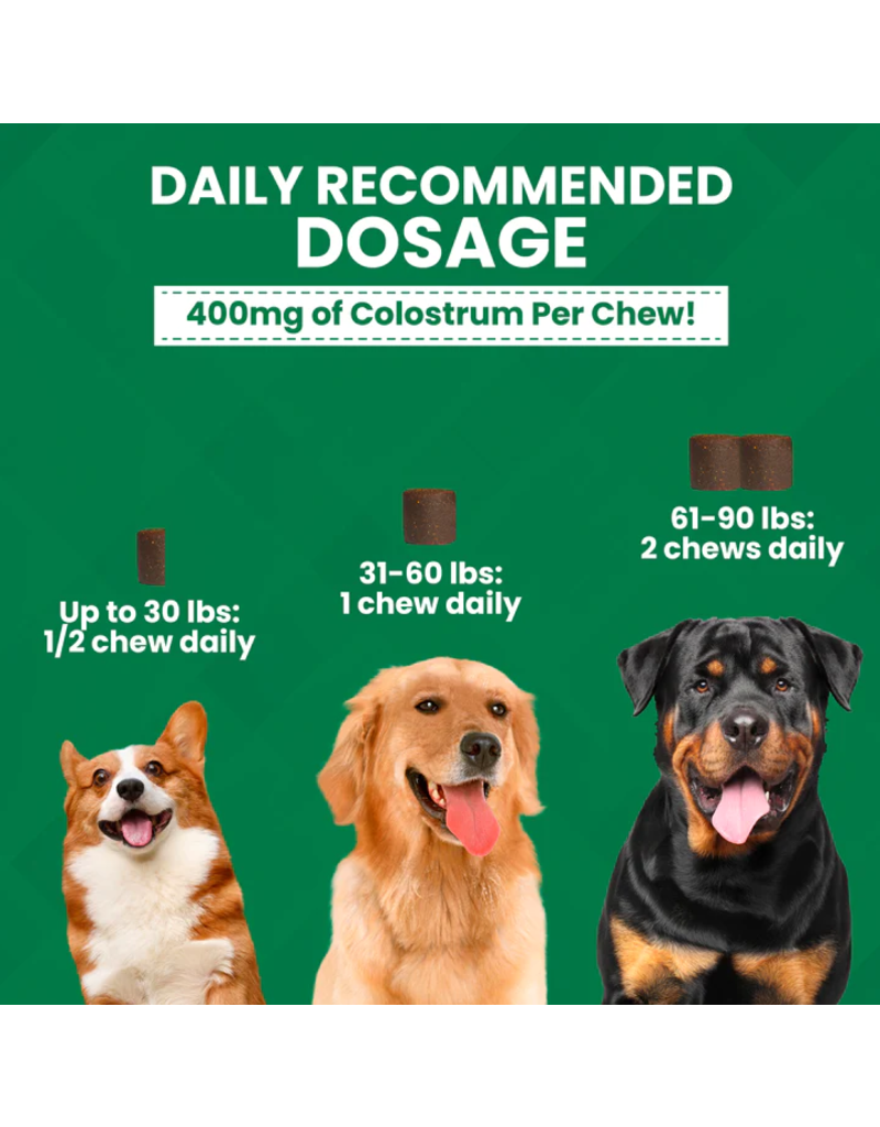 Nootie Nootie Progility Soft Chews | Allergy & Immune with Colostrum for Dogs 90 Chews