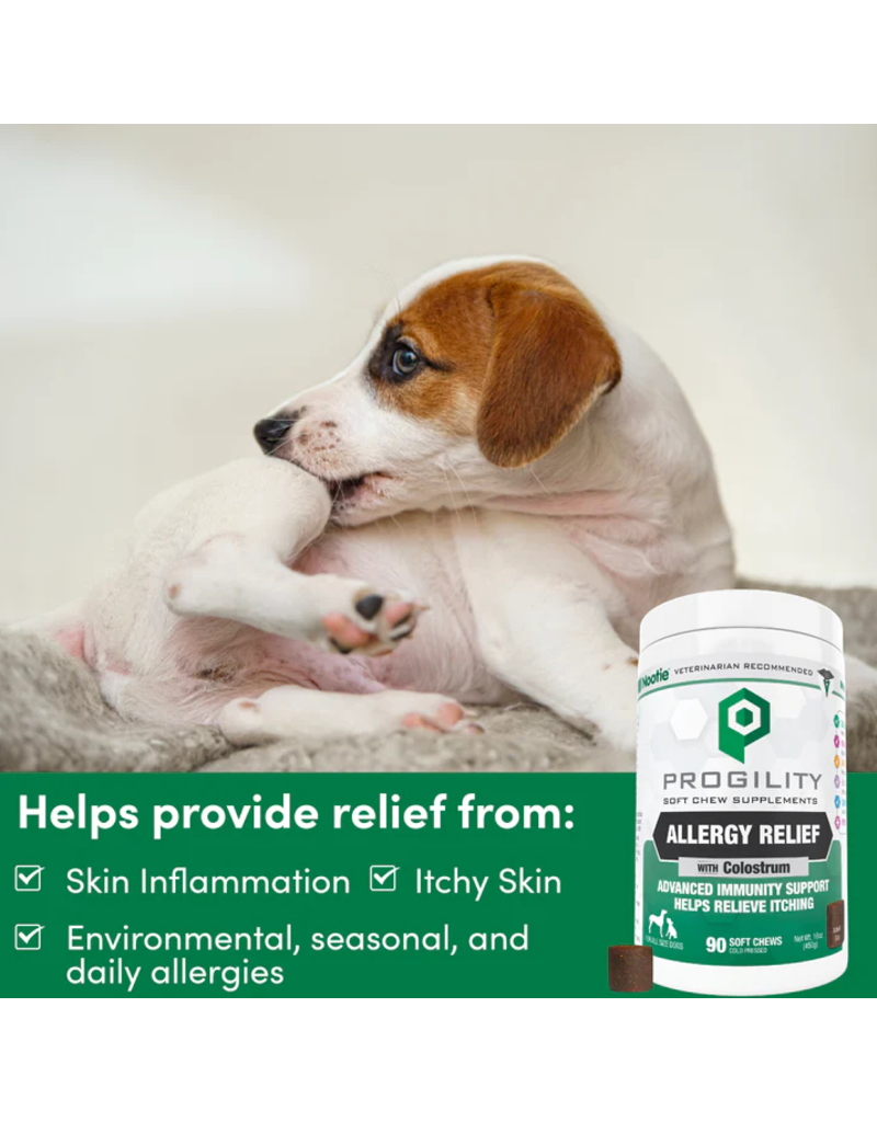 Nootie Nootie Progility Soft Chews | Allergy & Immune with Colostrum for Dogs 90 Chews