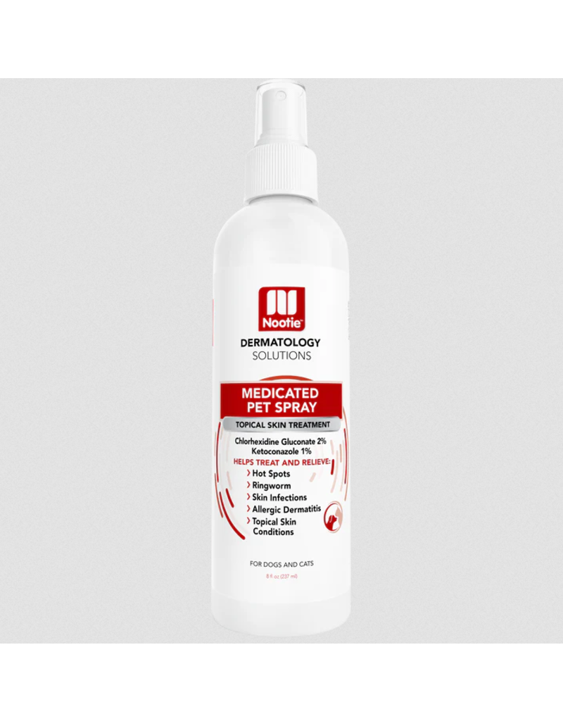 Nootie z Nootie Dermatology Solutions | Skin Treatment Medicated Pet Spray 8 oz