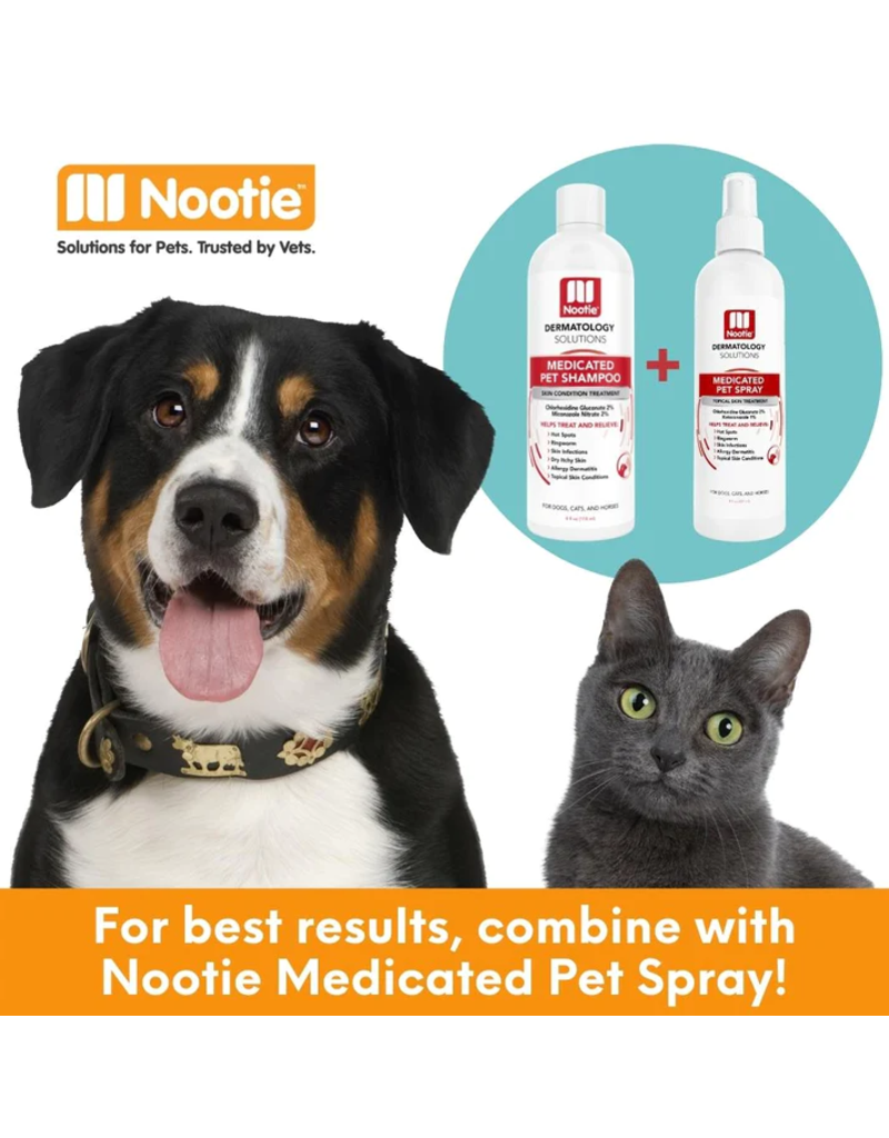 Nootie Nootie Dermatology Solutions | Skin Treatment Medicated Pet Shampoo 8 oz