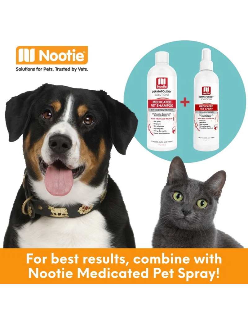 Nootie z Nootie Dermatology Solutions | Skin Treatment Medicated Pet Shampoo 8 oz