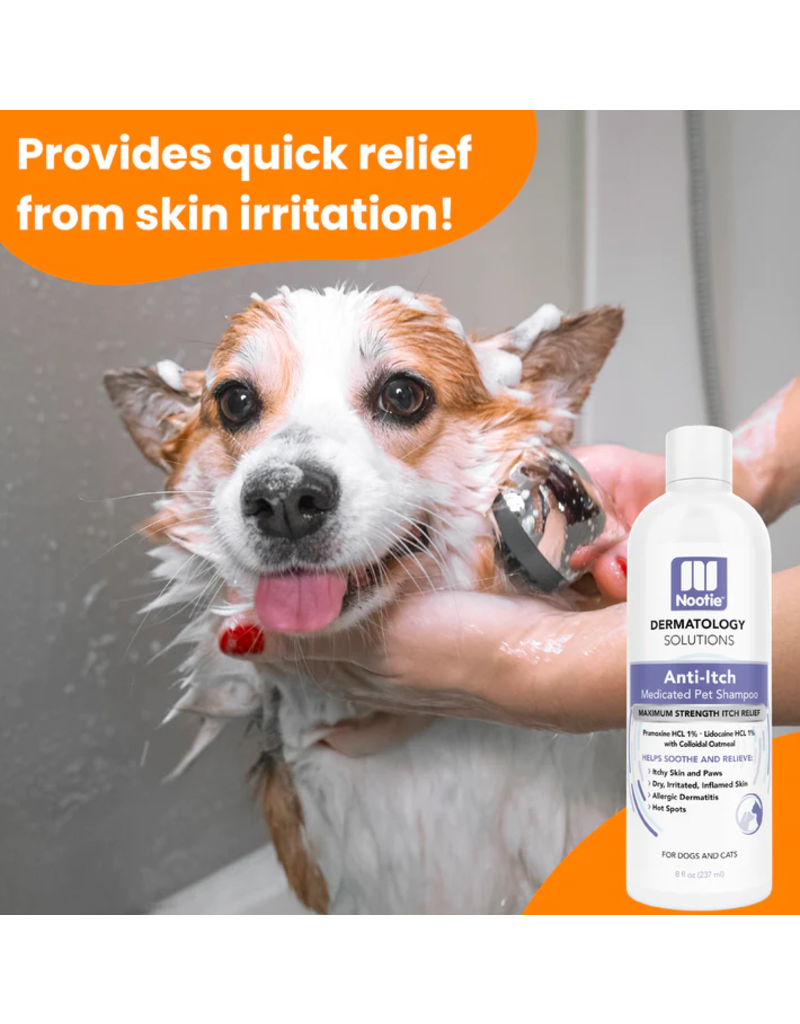 Nootie z Nootie Dermatology Solutions | Itch Relief Medicated Pet Shampoo 8 oz