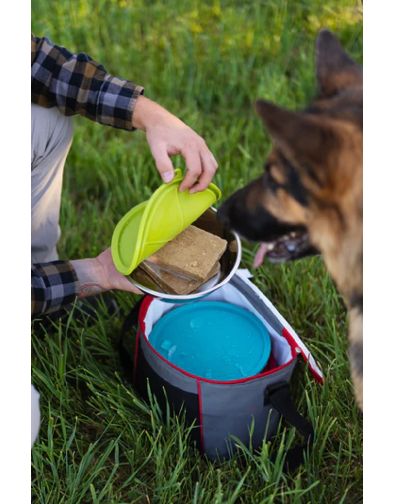 Messy Mutts Messy Mutts Stainless Steel Bowl | Dog Food Storage System Medium Box Set 3 Bowls + 3 Lids