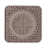 Messy Mutts Messy Mutts Silicone Mat | Therapeutic Lick Bowl Grey 10 in