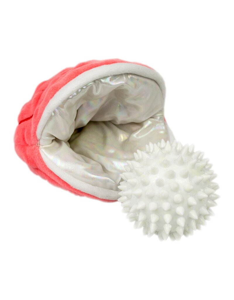 Tall Tails Tall Tails Dog Toys | Oyster  with Pearl 2-in-1 Toy 5 in