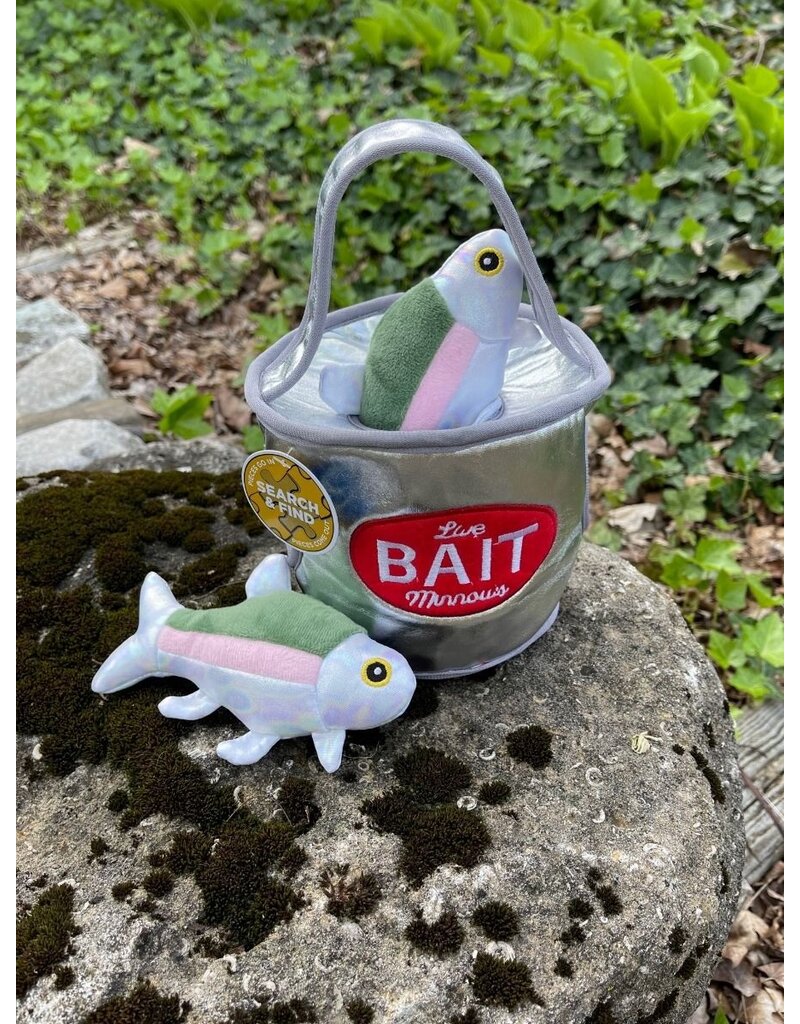 Tall Tails DISC Tall Tails Dog Toys | Bait Bucket Hide & Seek Squeaker Toy 9 in