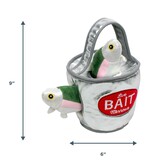Tall Tails Tall Tails Dog Toys | Bait Bucket Hide & Seek Squeaker Toy 9 in
