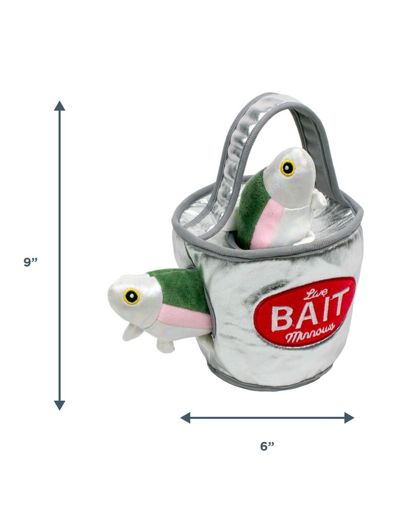 Tall Tails Tall Tails Dog Toys | Bait Bucket Hide & Seek Squeaker Toy 9 in