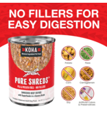 Koha Koha Pure Shreds Dog Food | Beef Entree 12.5 oz single