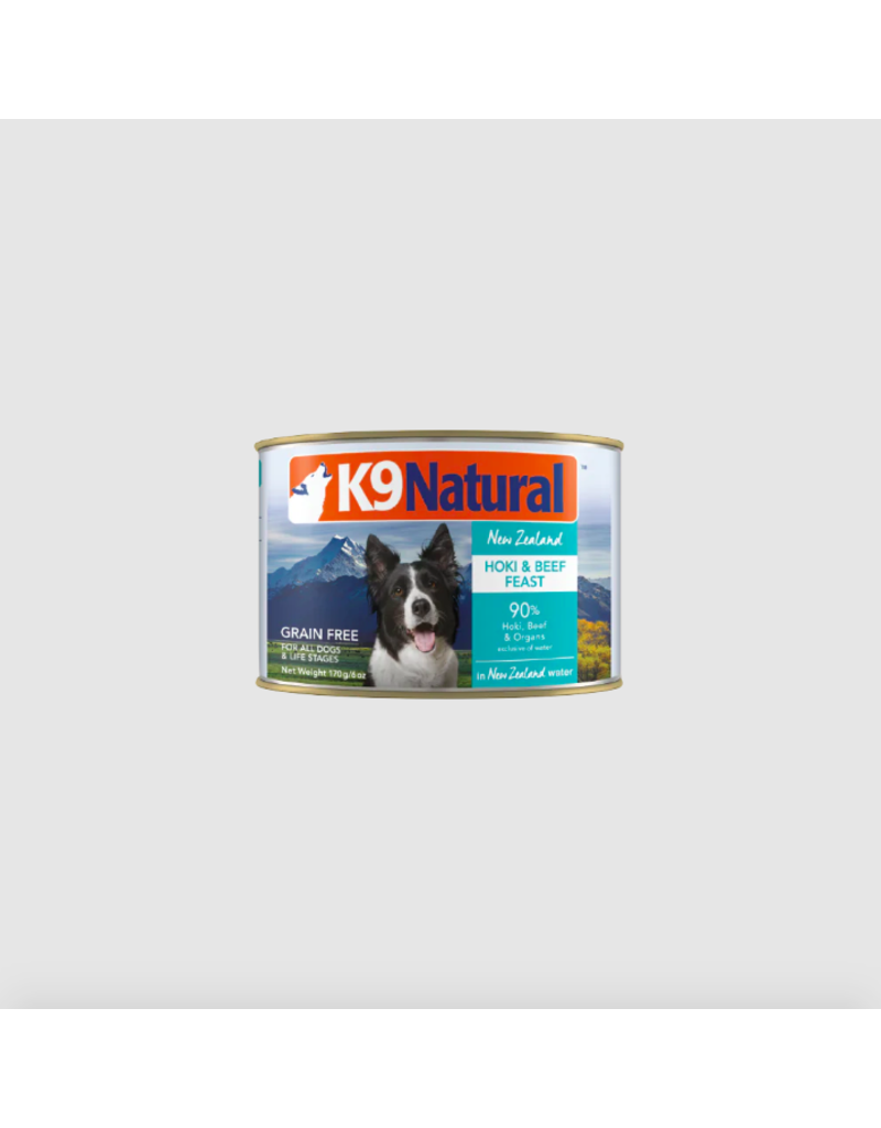 K9 Natural K9 Natural Canned Dog Food | Grain-Free Hoki & Beef Feast 6 oz single