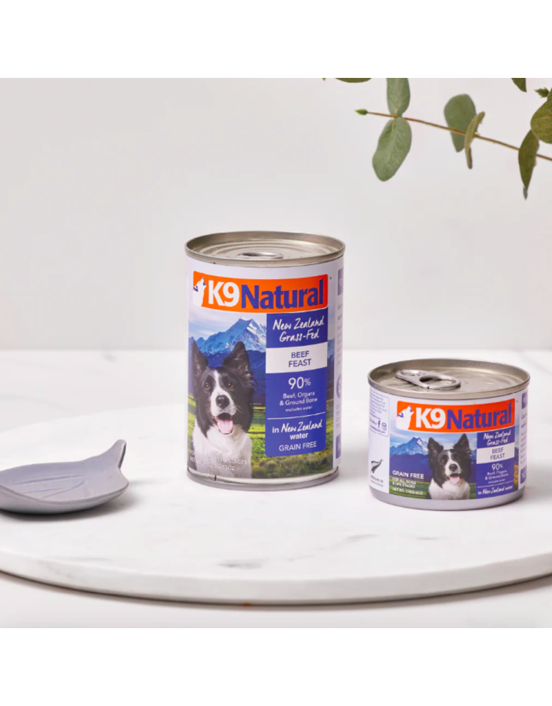 K9 Natural K9 Natural Canned Dog Food | Grain-Free Beef Feast 6 oz CASE