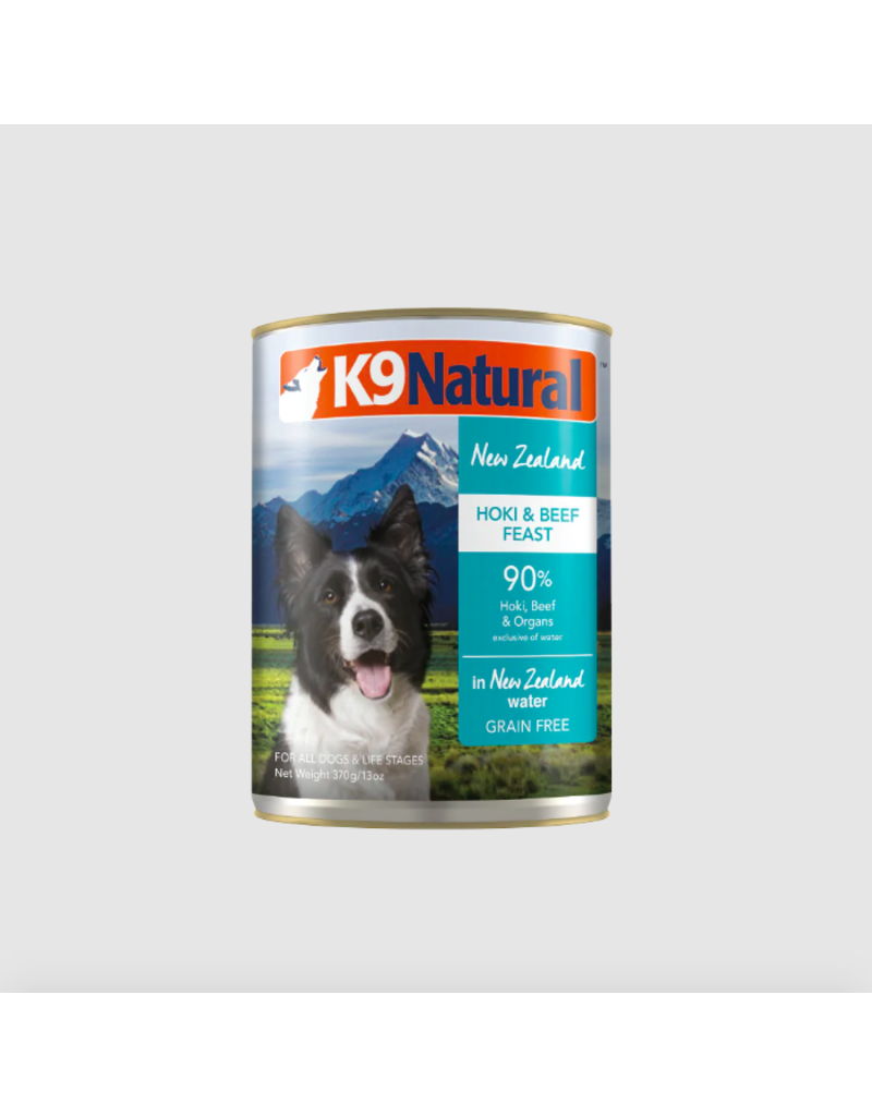 K9 Natural K9 Natural Canned Dog Food | Grain-Free Hoki & Beef Feast 13 oz CASE