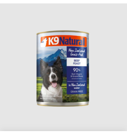 K9 Natural K9 Natural Canned Dog Food | Grain-Free Beef Feast 13 oz CASE