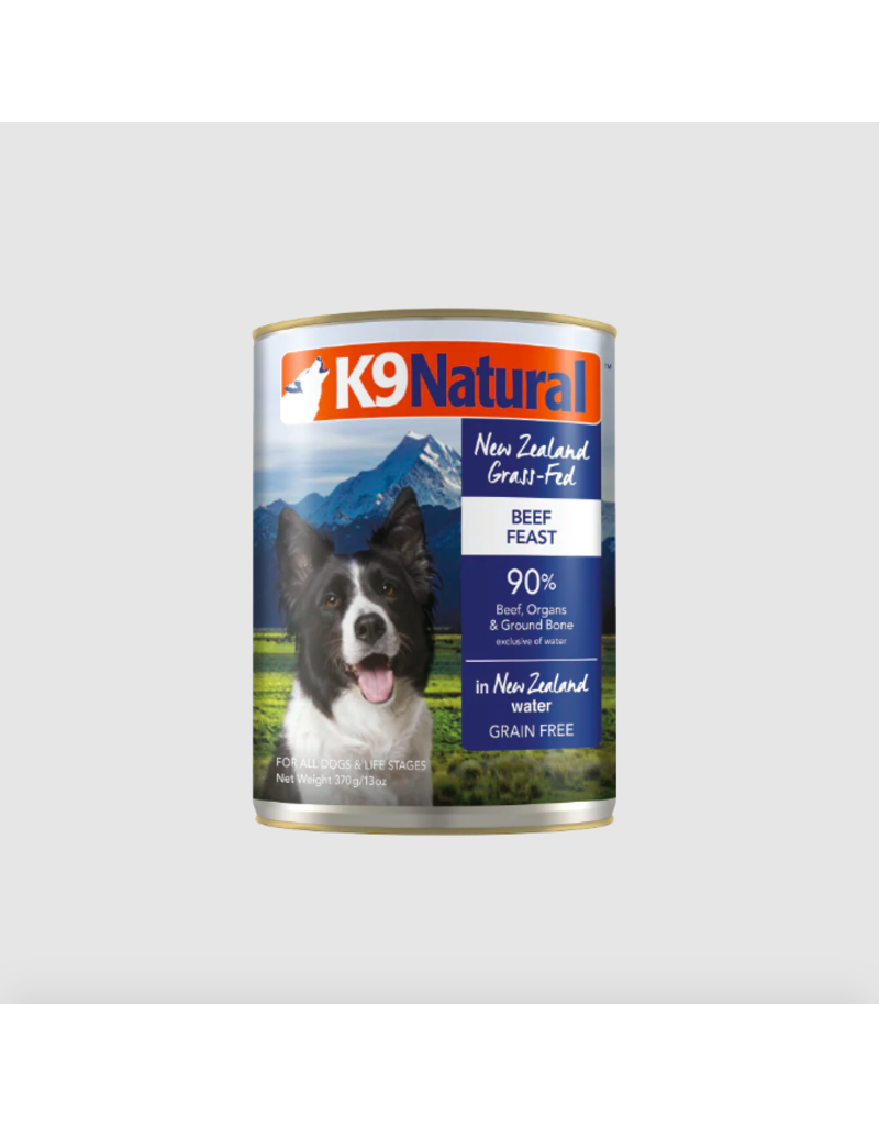 K9 Natural K9 Natural Canned Dog Food | Grain Free Beef Feast 13 oz CASE