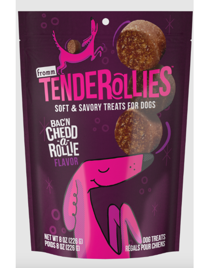 Fromm Fromm Dog Treats | Tenderollies Bac'n Chedd-a-Rollie Flavor 8 oz