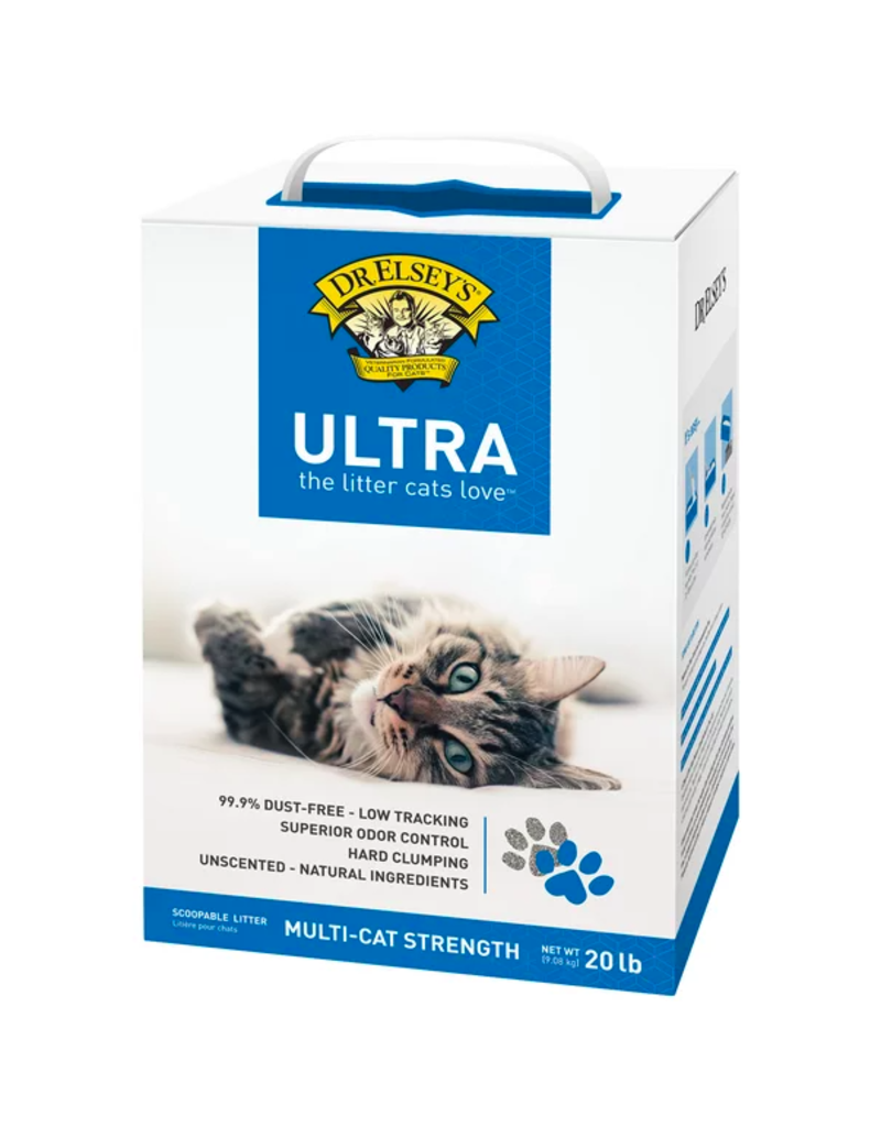 Dr. Elsey's Dr. Elsey's Precious Cat Litter | Multi-Cat Ultra Clumping 20 lb Box (* Litter 12 lbs or More for Local Delivery or In-Store Pickup Only. *)