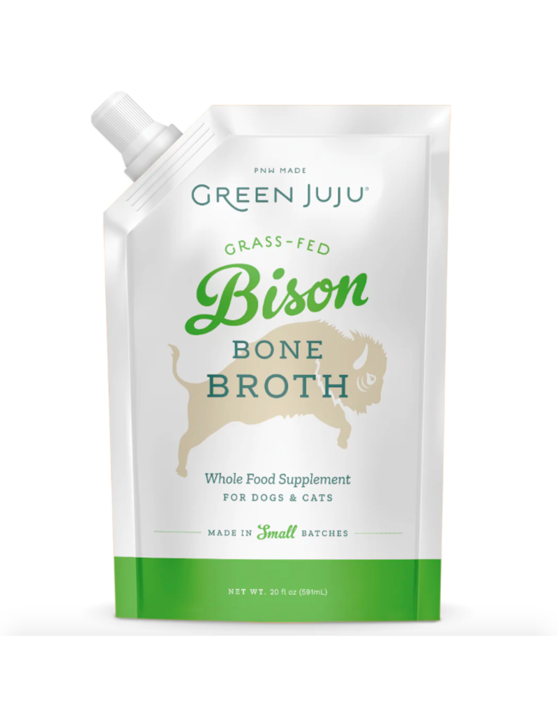 Green Juju Green Juju Frozen Bone Broth Bison 20 oz (*Frozen Products for Local Delivery or In-Store Pickup Only. *)