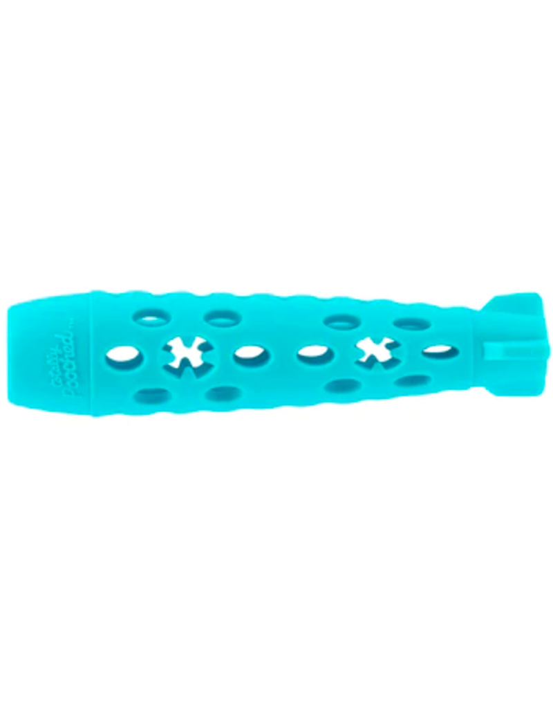 Totally Pooched Totally Pooched Dog Toys | Stuff N Chew Bully & Chew Stick Holder Teal 10 inch