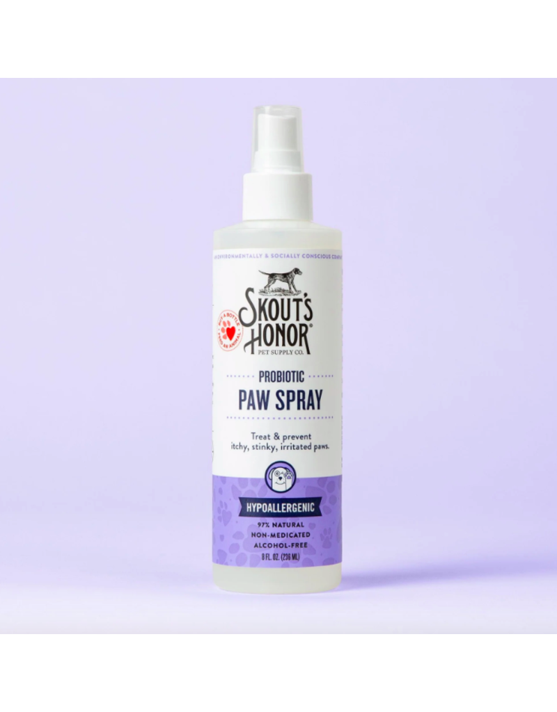 Skout's Honor Skout's Honor Grooming | Hypoallergenic Probiotic Paw Spray 8 oz