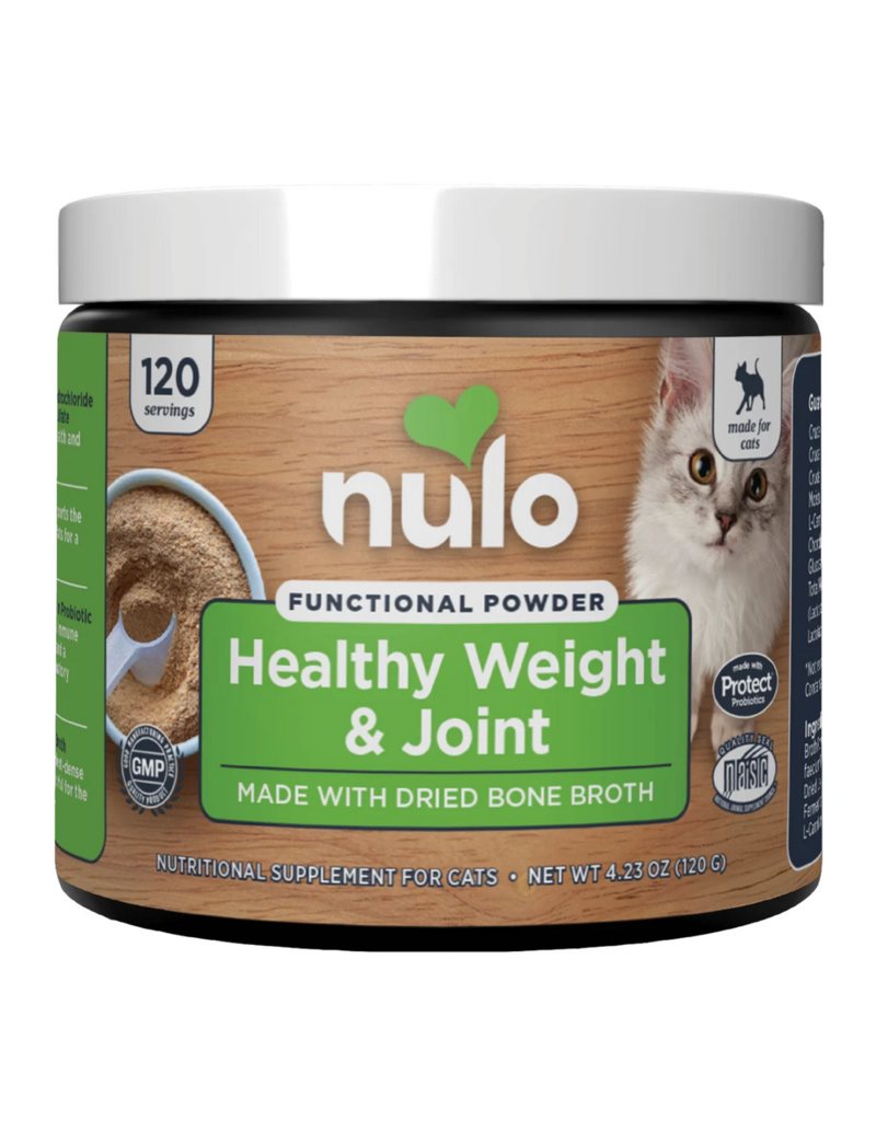 Nulo Nulo Functional Supplements | Healthy Weight & Joint Powder For Cats 4.23 oz