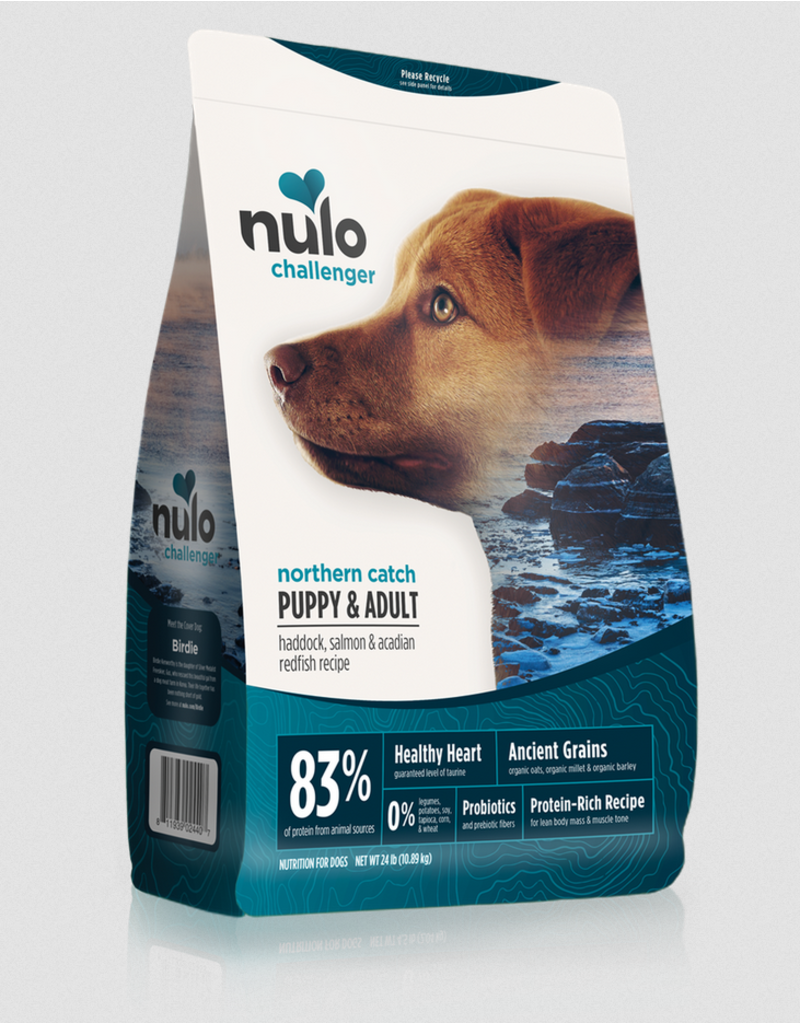 Nulo Nulo Challenger Ancient Grains Dog Kibble | Puppy & Adult Northern Catch 4.5 lb