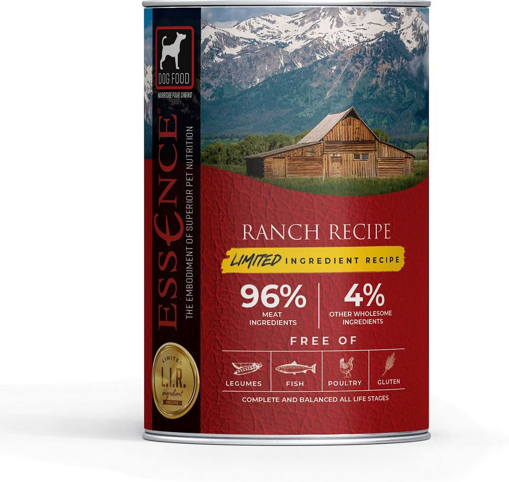 Essence dog food ingredients online