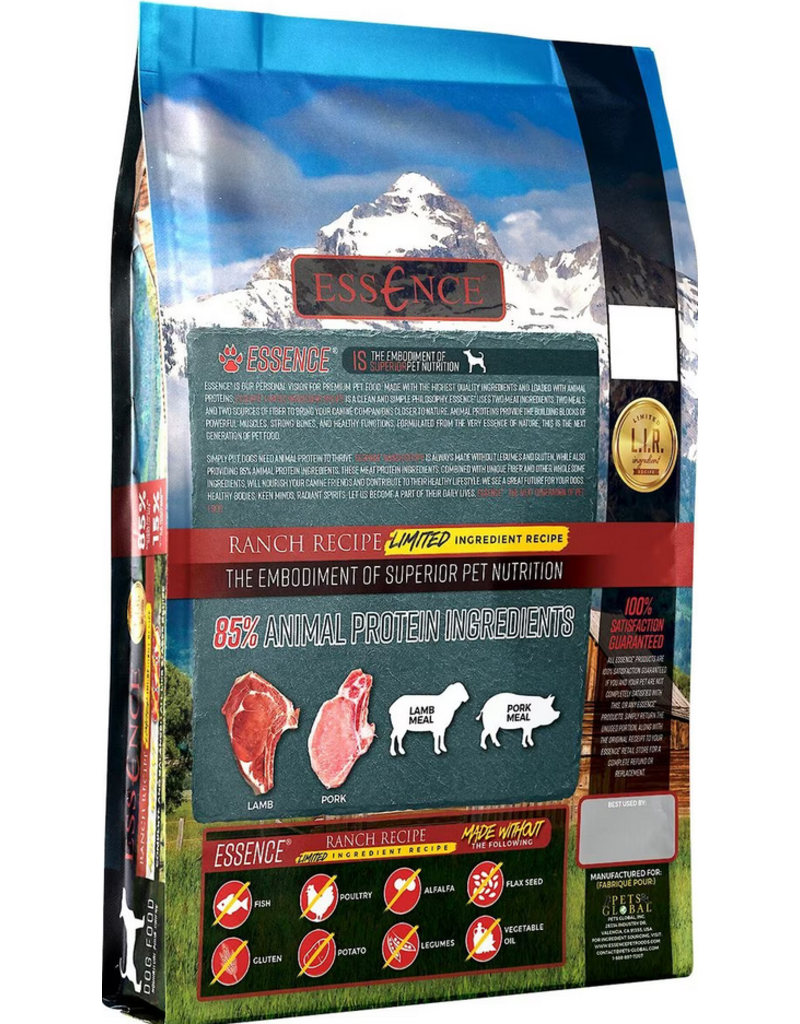 Essence DISC/M Essence Dog Kibble LIR | Ranch Recipe 25 lb **Replaced by 21 lb**