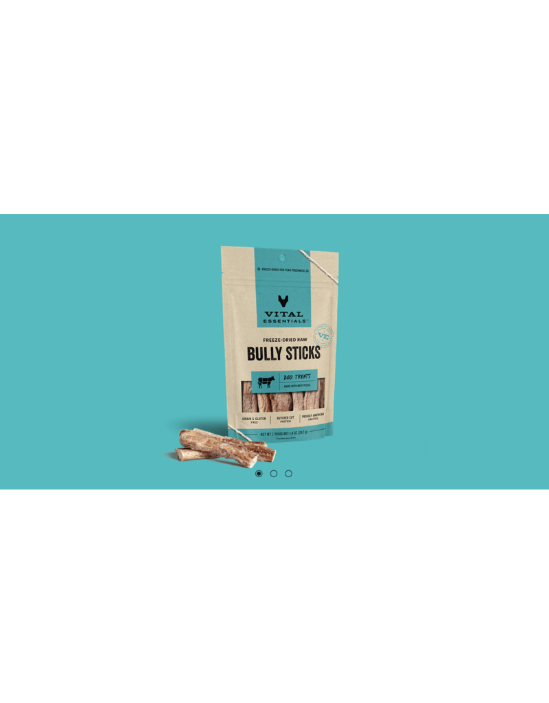 Vital Essentials Vital Essentials Freeze Dried Dog Treats | Bully Sticks 1.4 oz