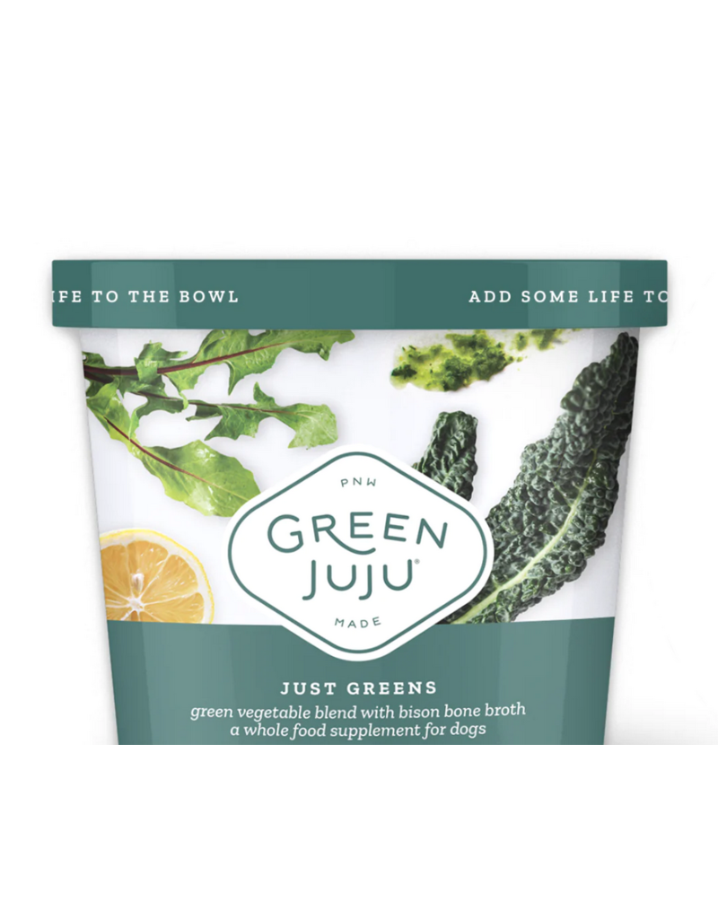 Green Juju Green Juju Frozen Wholefood Supplement Just Greens Bison 15 oz (*Frozen Products for Local Delivery or In-Store Pickup Only. *)