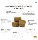 Wholistic Pet Organics Wholistic Pet Organics Multivitamins Soft Chews 60 ct