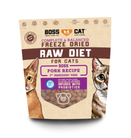 Boss Dog Brand Boss Dog Freeze Dried Cat Food | Nuggets Pork Recipe 9 oz