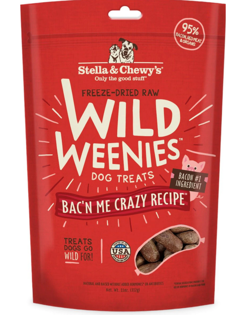 Stella & Chewy's Stella & Chewy's Wild Weenies Dog Treats Bac'N Me Crazy 11.5 oz