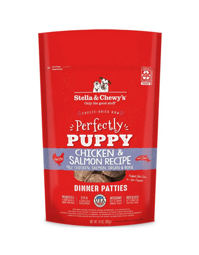 Stella & Chewy's Stella & Chewy's Freeze Dried Dog Food | Perfectly Puppy Chicken & Salmon 14 oz
