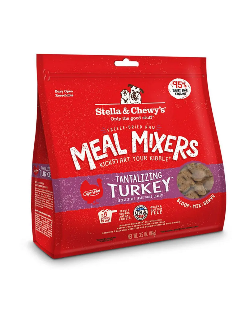 Stella & Chewy's Stella & Chewy's Freeze-Dried Meal Mixers | Tantalizing Turkey Recipe Trial Size 1 oz 8 ct/CASE