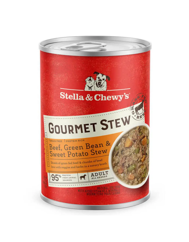 Stella & Chewy's Stella & Chewy's Gourmet Stew Canned Dog Food | Beef, Green Bean, & Sweet Potato Stew 12.5 oz CASE