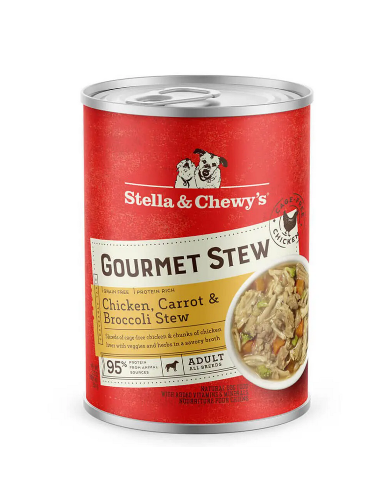 Stella & Chewy's Stella & Chewy's Gourmet Stew Canned Dog Food | Chicken, Carrot, & Broccoli Stew 12.5 oz CASE
