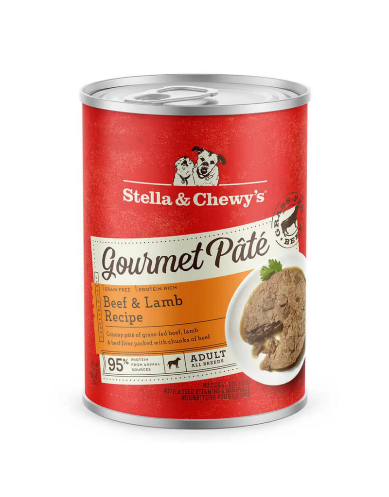 Stella & Chewy's Stella & Chewy's Gourmet Pate Canned Dog Food | Beef & Lamb Pate 12.5 oz single