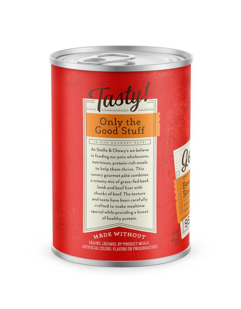 Stella & Chewy's Stella & Chewy's Gourmet Pate Canned Dog Food | Beef & Lamb Pate 12.5 oz CASE