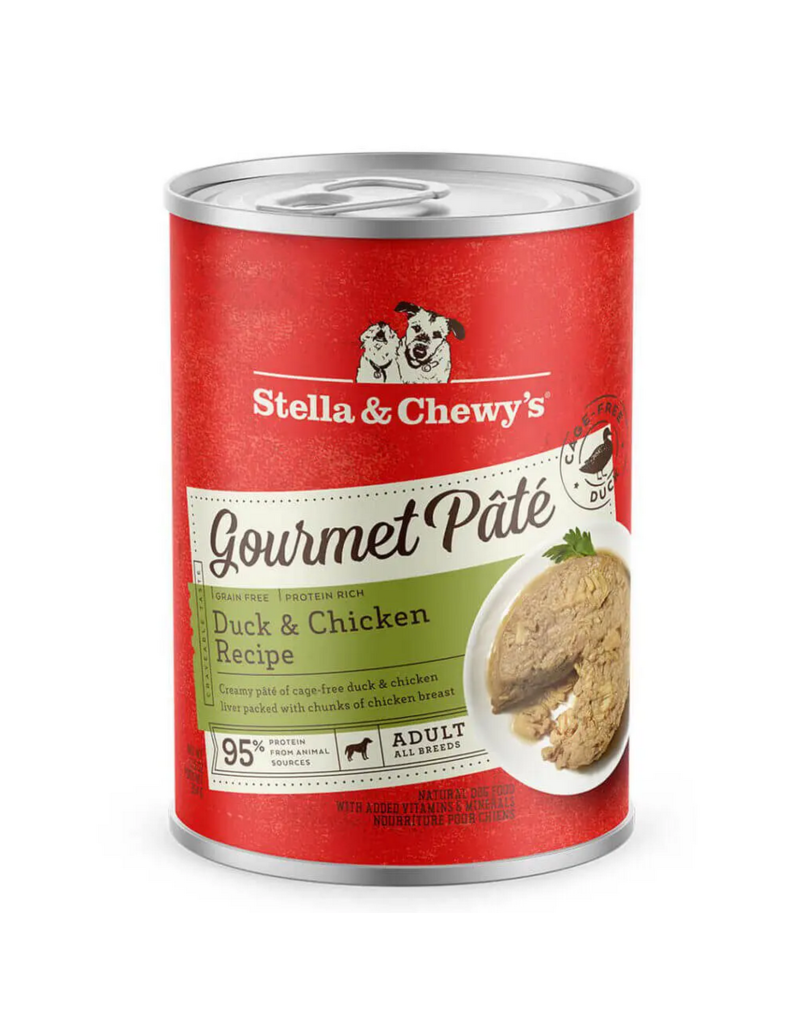 Stella & Chewy's Stella & Chewy's Gourmet Pate Canned Dog Food | Duck & Chicken Pate 12.5 oz single