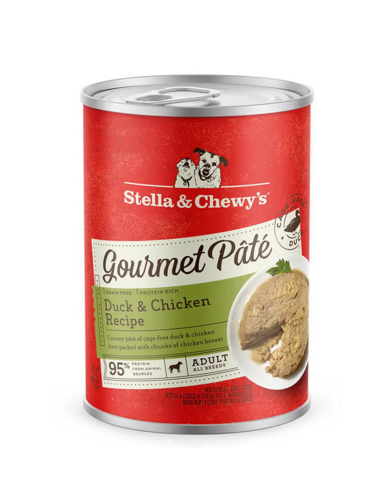 Stella & Chewy's Stella & Chewy's Gourmet Pate Canned Dog Food | Duck & Chicken Pate 12.5 oz CASE