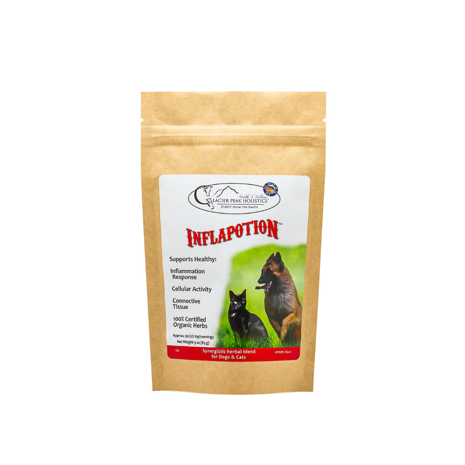 Glacier Peak Holistics Supplement Inflapotion Powder 3 oz The Pet