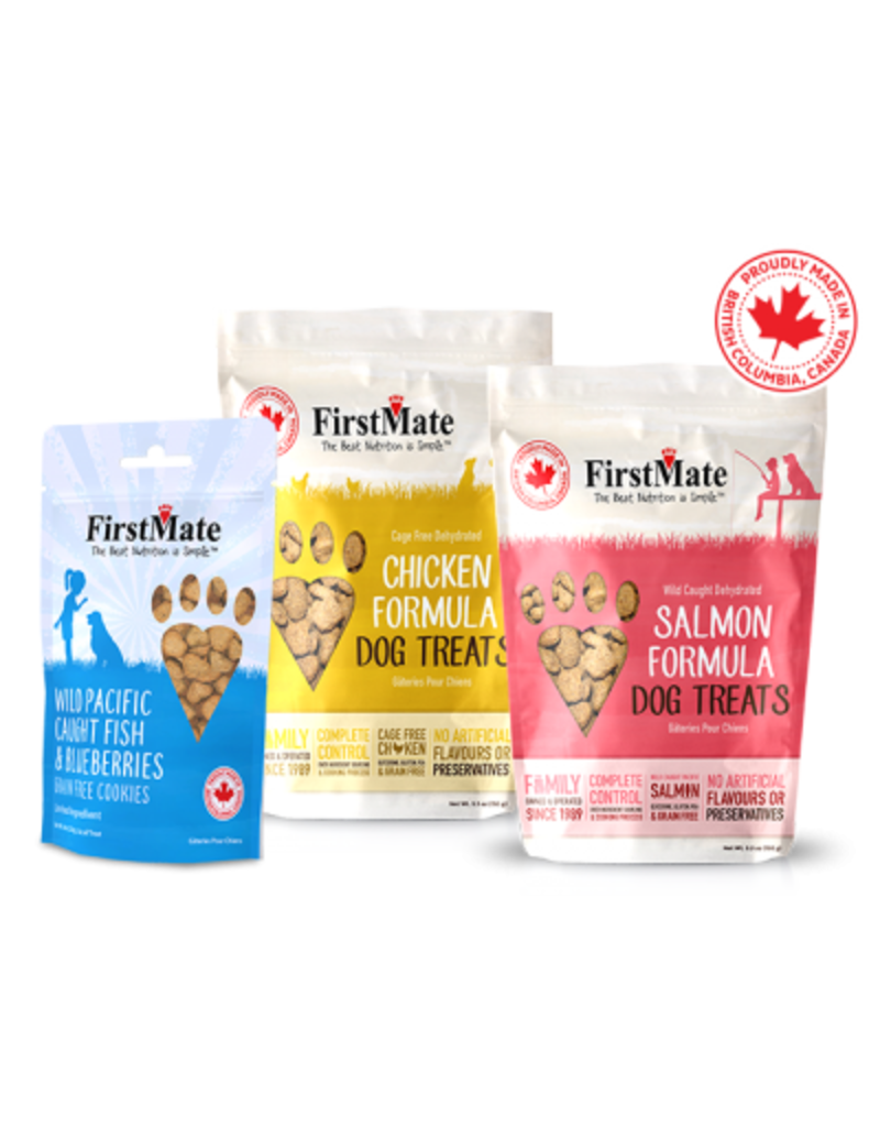 Firstmate FirstMate Dog Treats Free Range Grass Fed Lamb & Blueberries 8 oz