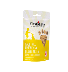 Firstmate FirstMate Dog Treats Cage Free Chicken & Blueberries 8 oz