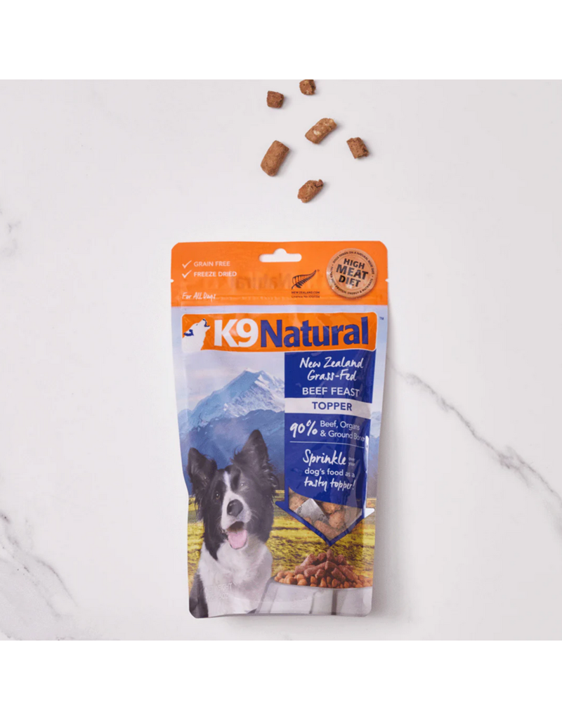 K9 Natural K9 Natural Freeze Dried Dog Food |  Beef Topper 5 oz