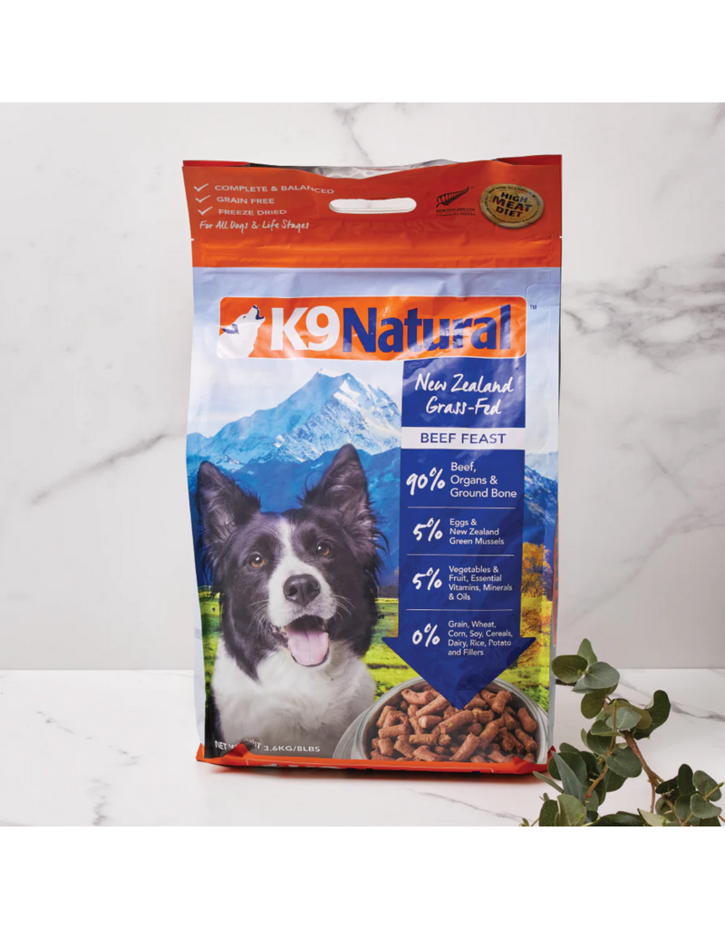 K9 Natural Z K9 Natural Freeze Dried Dog Food | Beef 8 lb